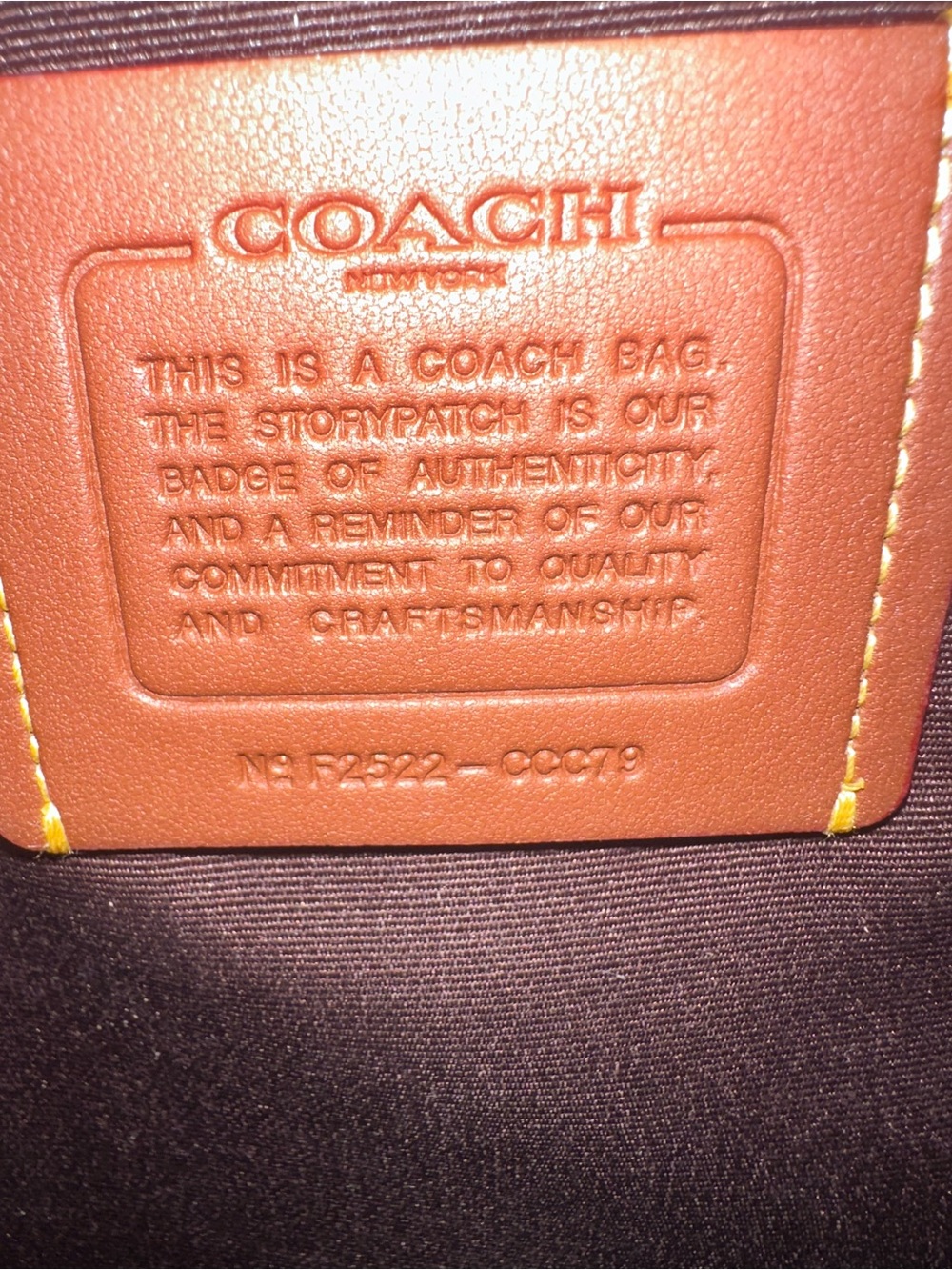 Coach Outlet Rowan Large Satchel Bag - Picture 9 of 10